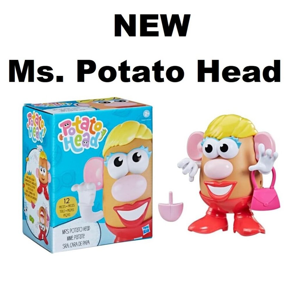 Potato Head Mrs. Potato Head Classic Toy Toddler12 Parts Pieces Learning Toy INC